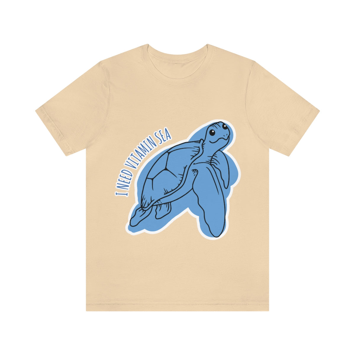 I Need Vitamin Sea Turtles Save The Earth Unisex Jersey Short Sleeve T-Shirt Ichaku [Perfect Gifts Selection]