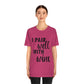 I Pair Well With Wine Bar Lovers Slogans Unisex Jersey Short Sleeve T-Shirt Ichaku [Perfect Gifts Selection]