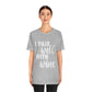 I Pair Well With Wine Bar Lovers Slogans  White Text Unisex Jersey Short Sleeve T-Shirt Ichaku [Perfect Gifts Selection]