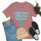 I Will Walk With You Forever Cat Lover Unisex Jersey Short Sleeve T-Shirt Ichaku [Perfect Gifts Selection]