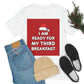 I am Ready for my Third Breakfast Christmas Holidays Unisex Jersey Short Sleeve T-Shirt Ichaku [Perfect Gifts Selection]