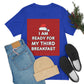 I am Ready for my Third Breakfast Christmas Holidays Unisex Jersey Short Sleeve T-Shirt Ichaku [Perfect Gifts Selection]