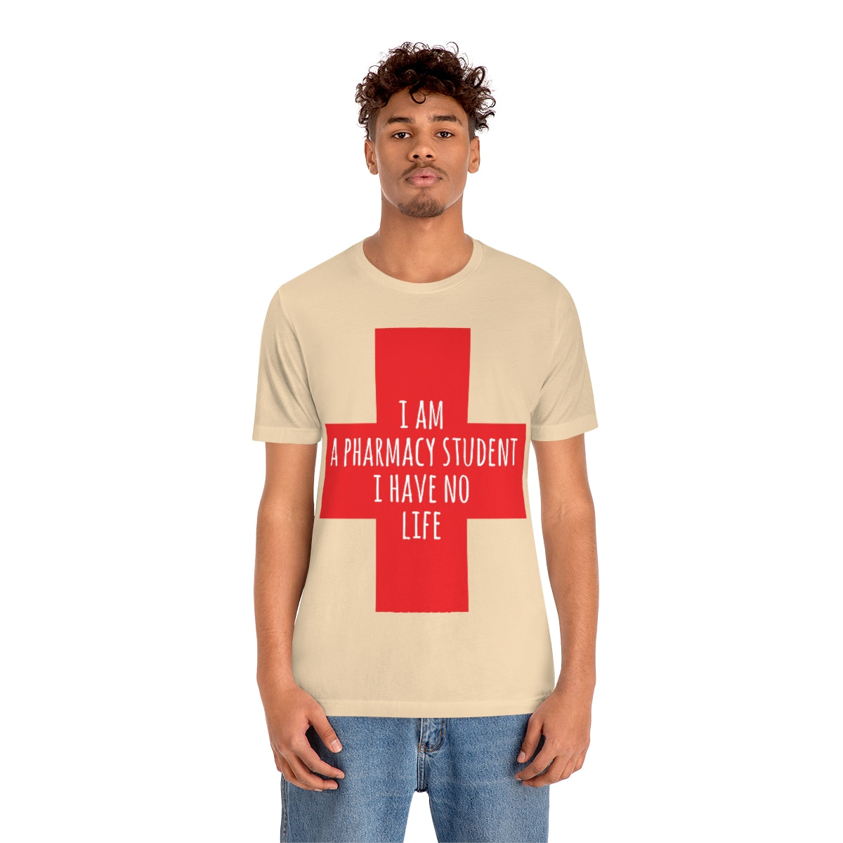 I`m A Pharmacy Student I Have No Life Professional Quotes Unisex Jersey Short Sleeve T-Shirt Ichaku [Perfect Gifts Selection]