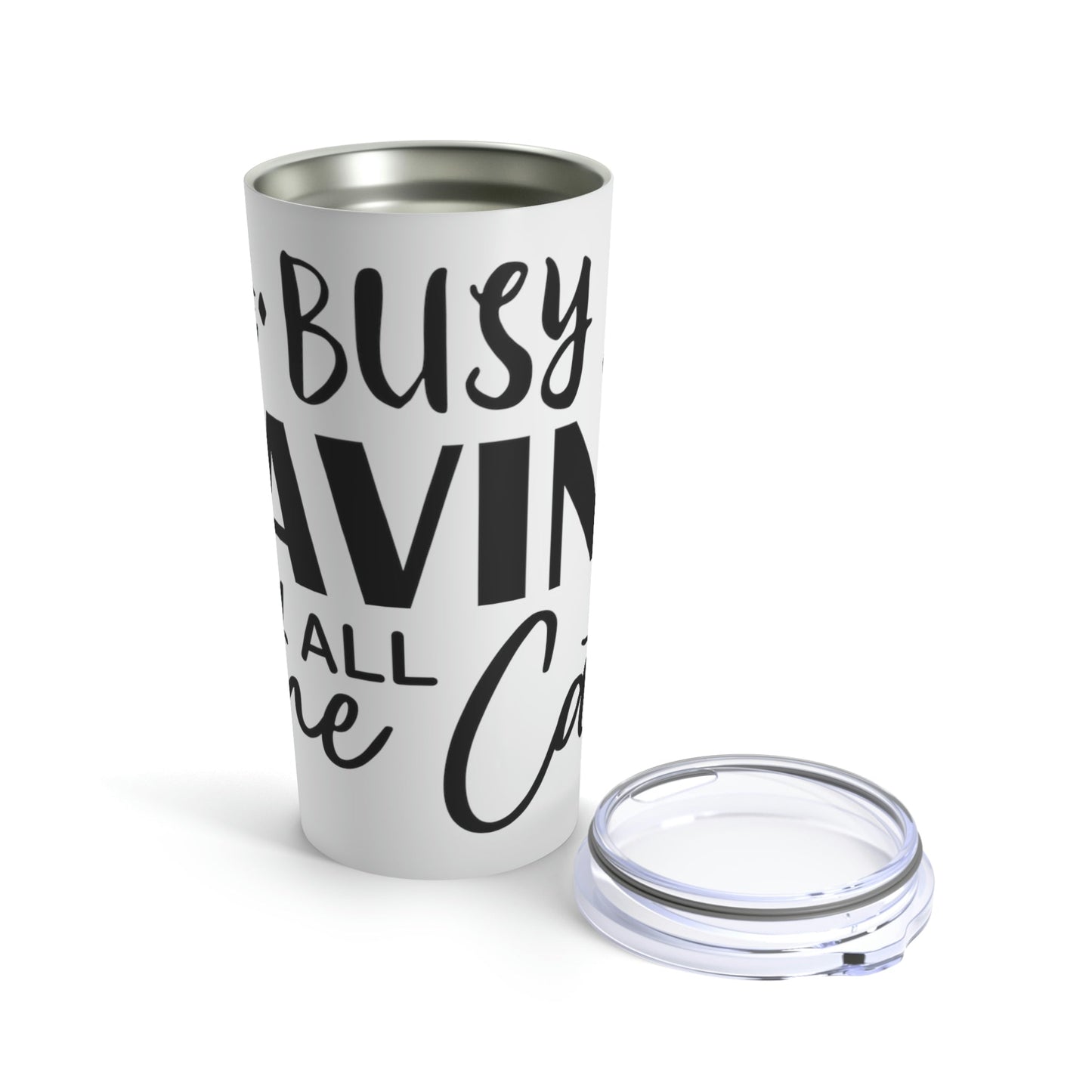I`m Busy Saving All The Cats Saving Animals Stainless Steel Hot or Cold Vacuum Tumbler 20oz Ichaku [Perfect Gifts Selection]