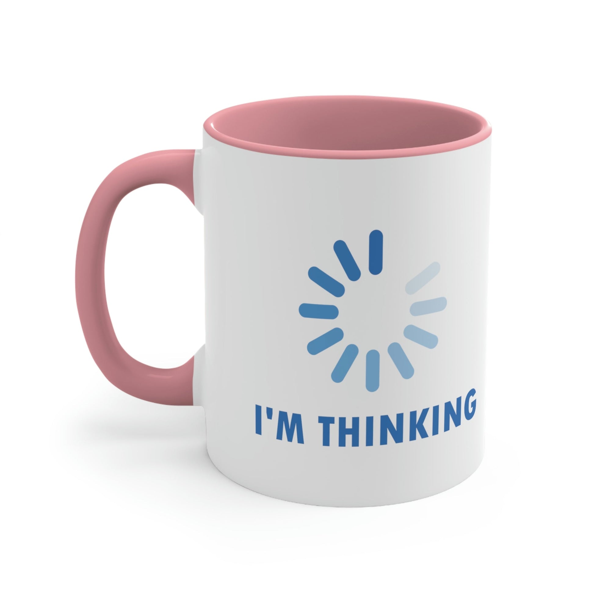 I`m Thinking Computer Nerd Funny Quotes Accent Coffee Mug 11oz Ichaku [Perfect Gifts Selection]