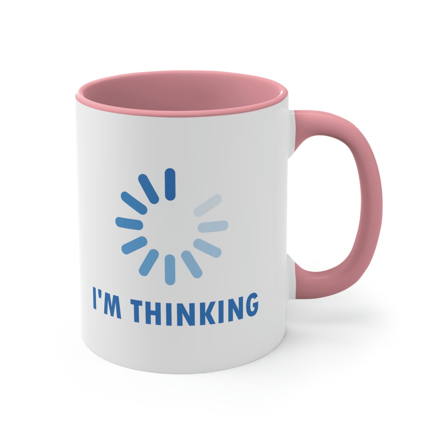 I`m Thinking Computer Nerd Funny Quotes Accent Coffee Mug 11oz Ichaku [Perfect Gifts Selection]