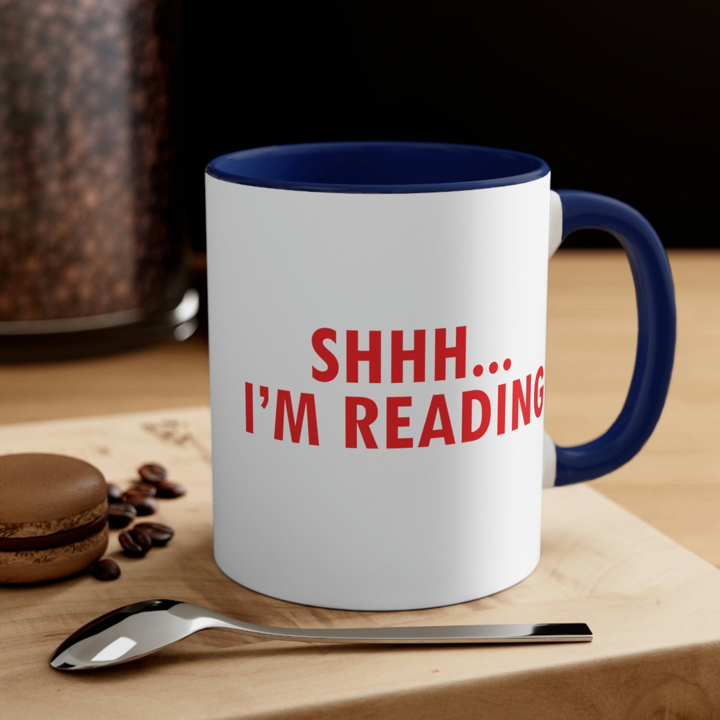 I'm reading Book Lovers Educational Quotes Accent Coffee Mug 11oz Ichaku [Perfect Gifts Selection]