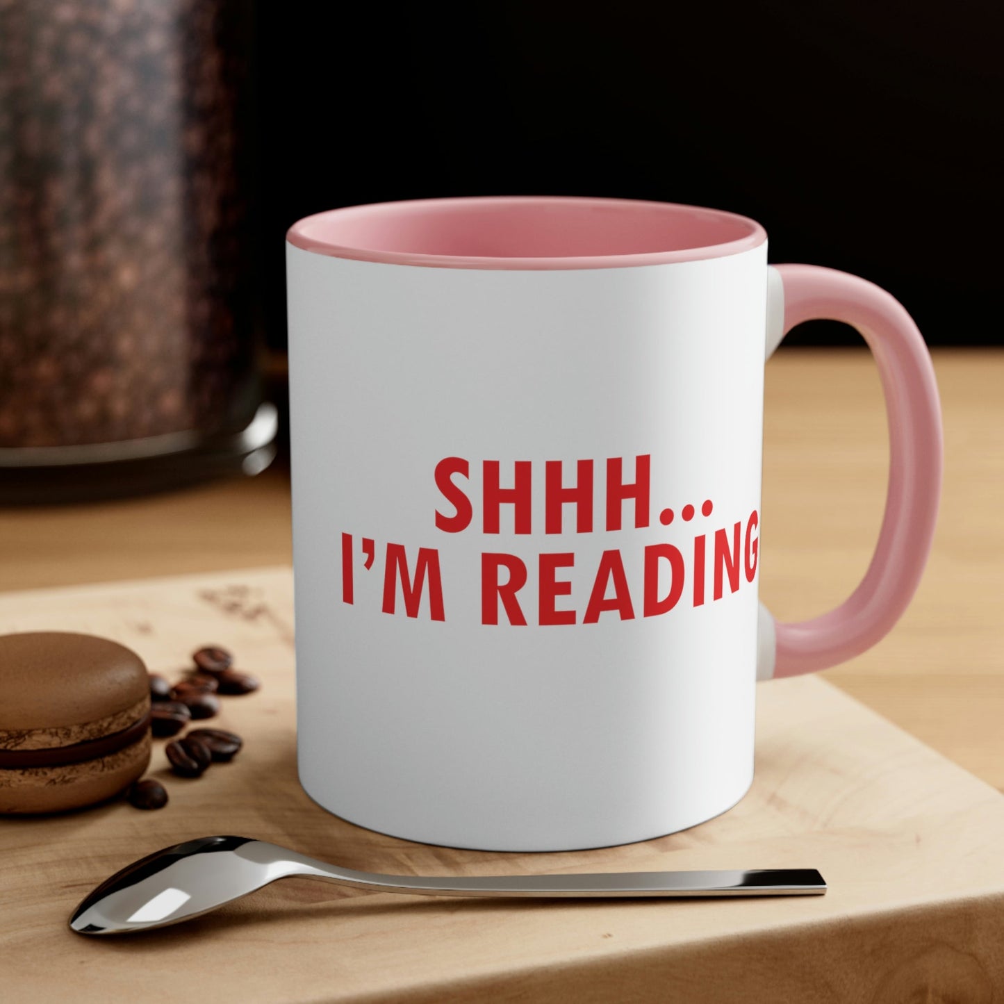 I'm reading Book Lovers Educational Quotes Accent Coffee Mug 11oz Ichaku [Perfect Gifts Selection]