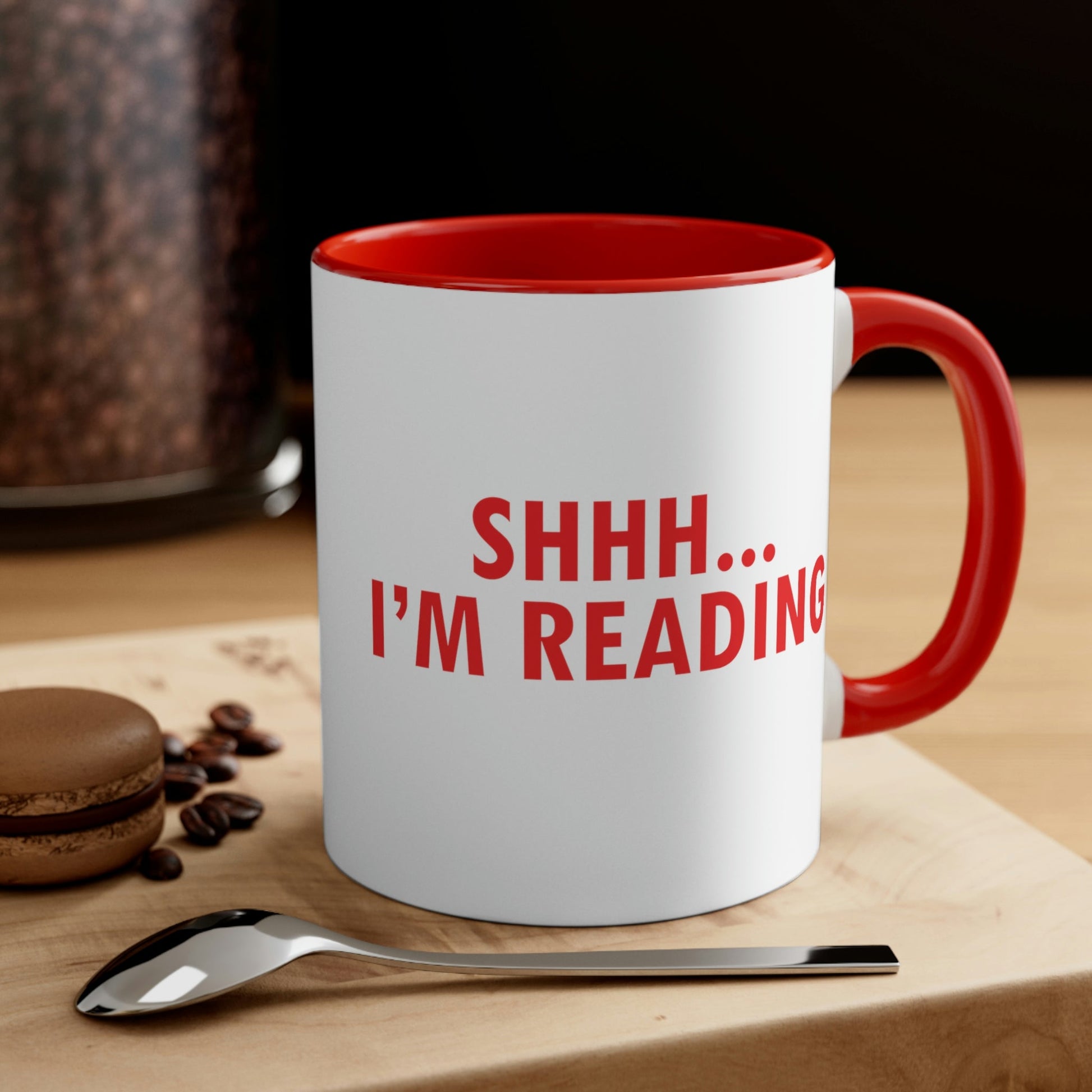 I'm reading Book Lovers Educational Quotes Accent Coffee Mug 11oz Ichaku [Perfect Gifts Selection]