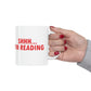 I'm reading Book Lovers Educational Quotes Ceramic Mug 11oz Ichaku [Perfect Gifts Selection]