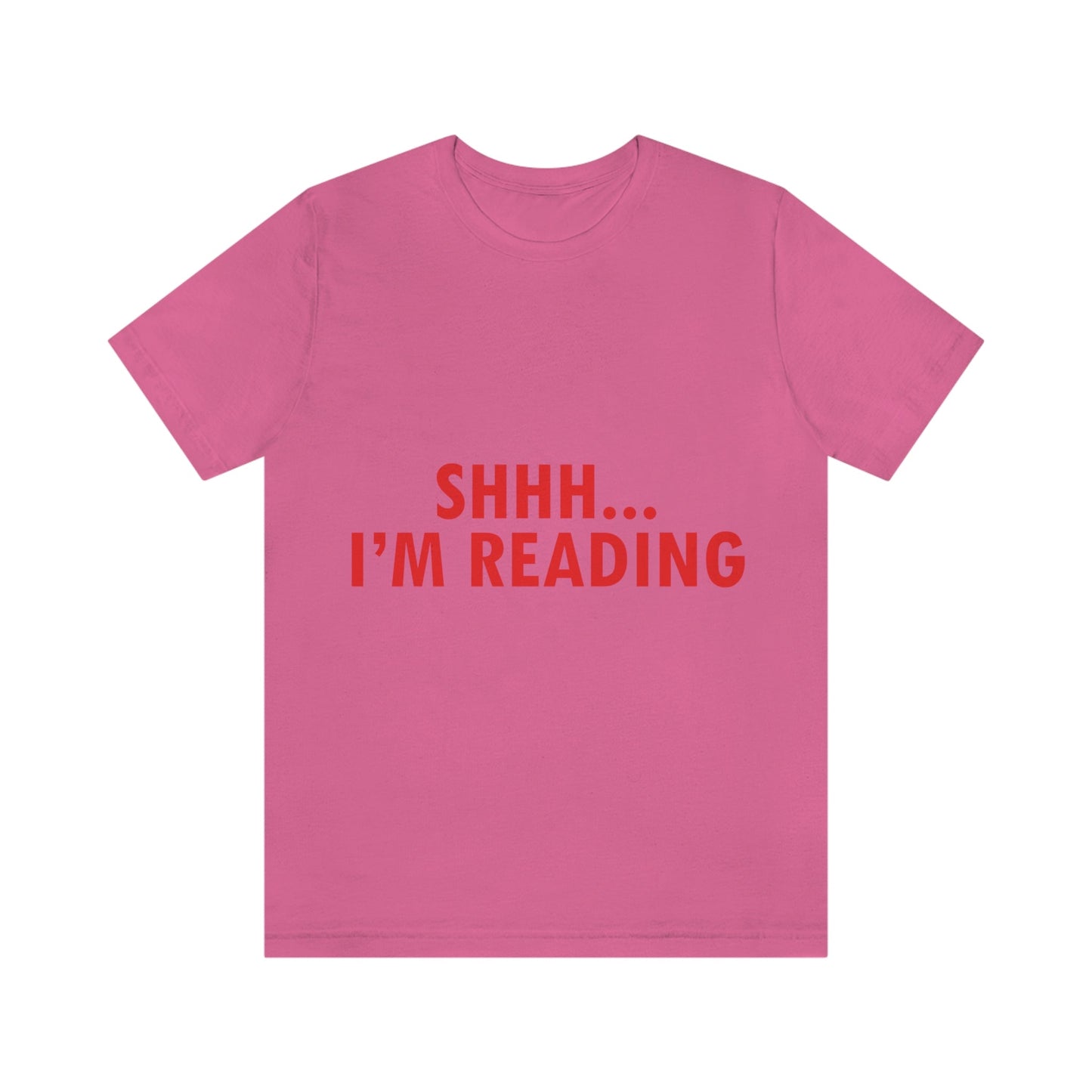 I'm reading Book Lovers Educational Quotes Unisex Jersey Short Sleeve T-Shirt Ichaku [Perfect Gifts Selection]