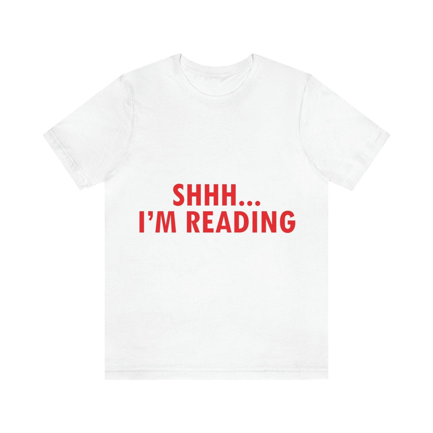 I'm reading Book Lovers Educational Quotes Unisex Jersey Short Sleeve T-Shirt Ichaku [Perfect Gifts Selection]