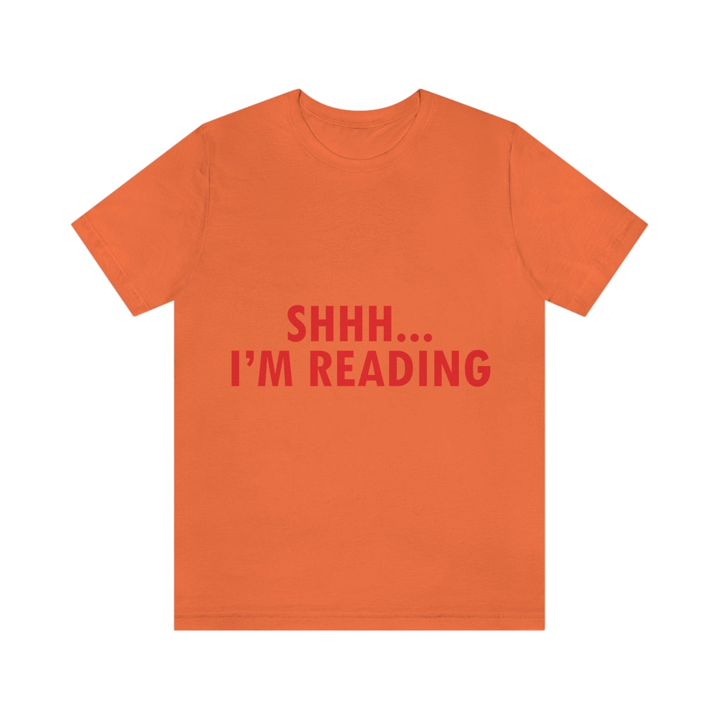 I'm reading Book Lovers Educational Quotes Unisex Jersey Short Sleeve T-Shirt Ichaku [Perfect Gifts Selection]