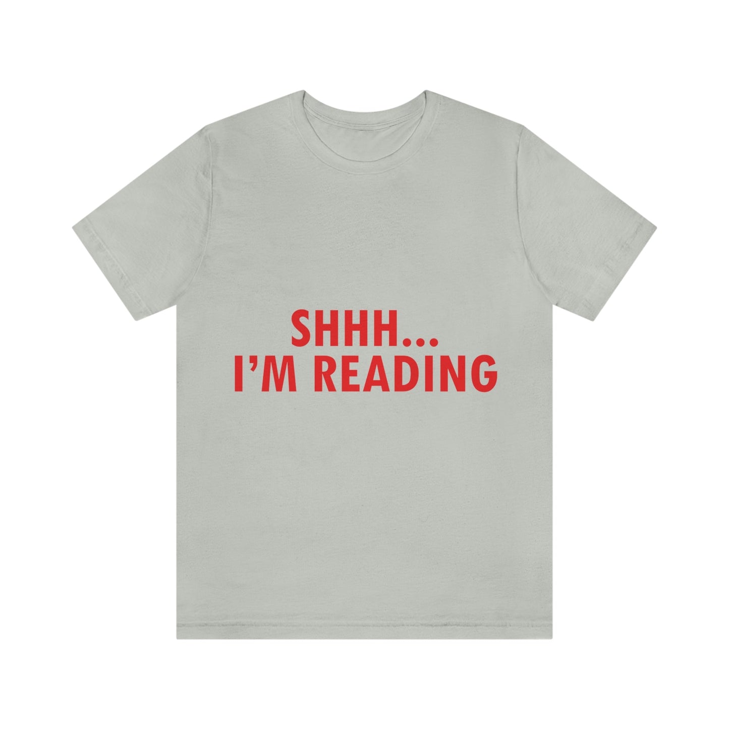 I'm reading Book Lovers Educational Quotes Unisex Jersey Short Sleeve T-Shirt Ichaku [Perfect Gifts Selection]