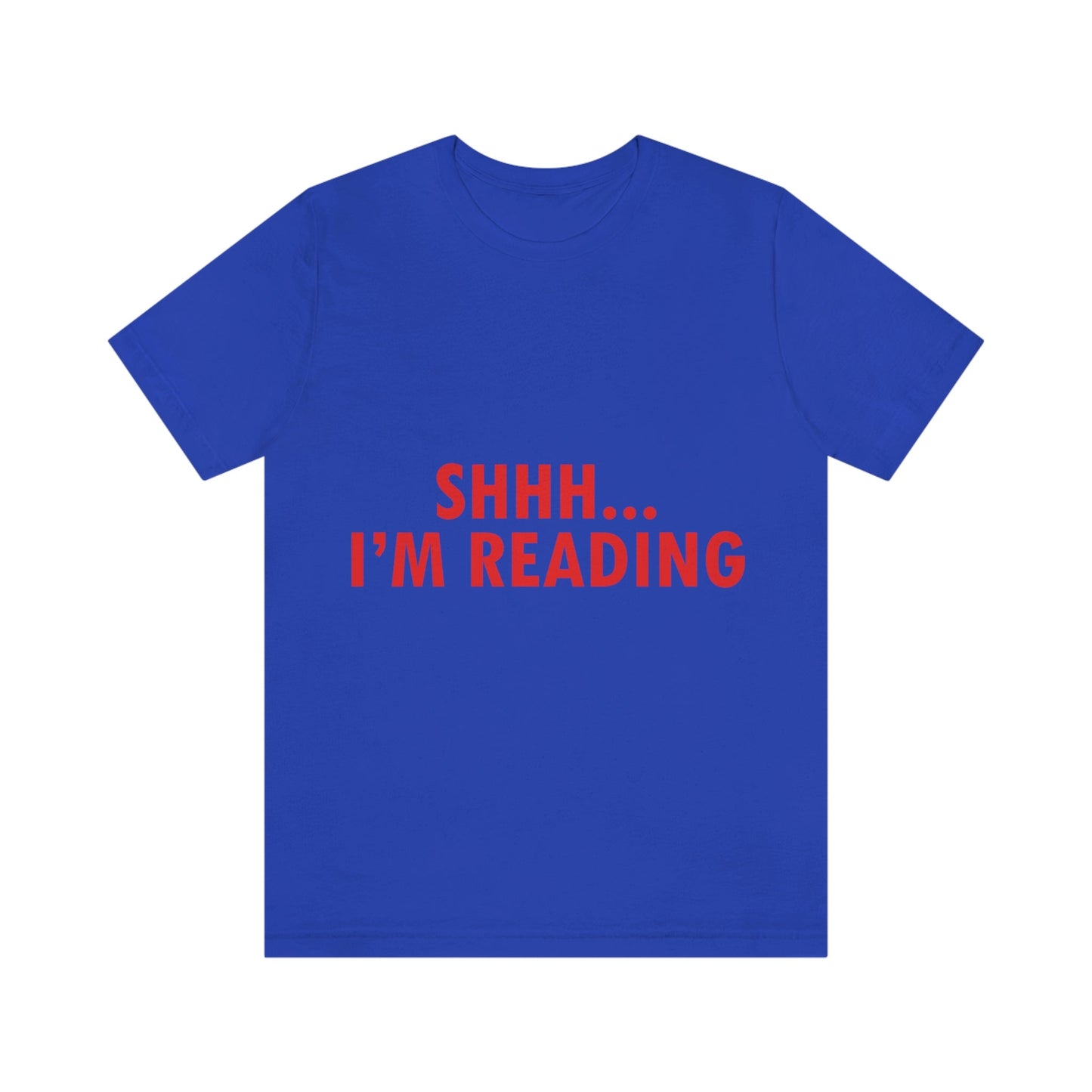 I'm reading Book Lovers Educational Quotes Unisex Jersey Short Sleeve T-Shirt Ichaku [Perfect Gifts Selection]