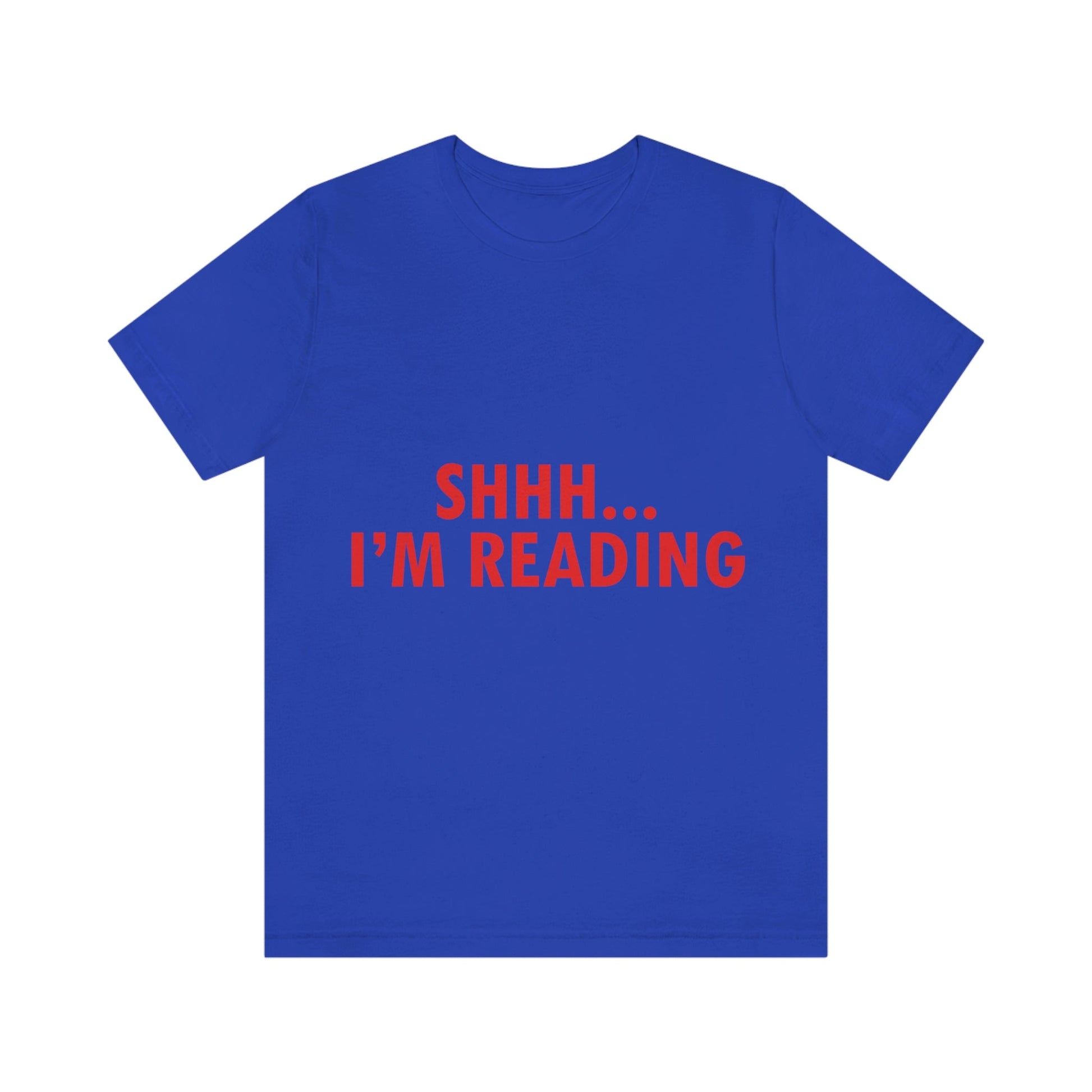 I'm reading Book Lovers Educational Quotes Unisex Jersey Short Sleeve T-Shirt Ichaku [Perfect Gifts Selection]