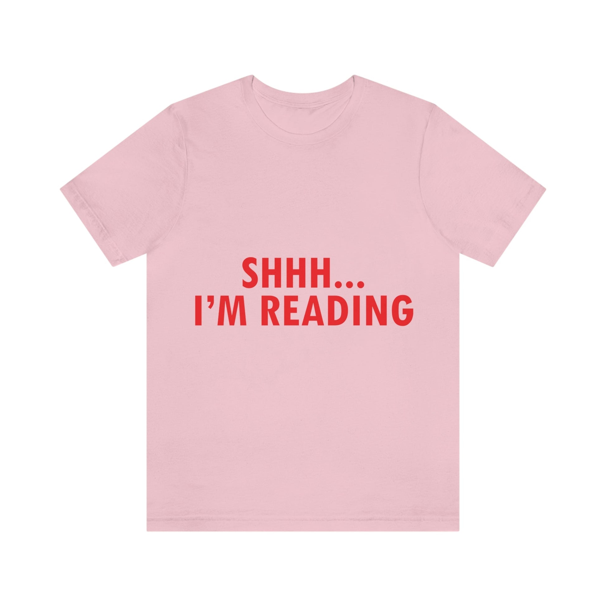 I'm reading Book Lovers Educational Quotes Unisex Jersey Short Sleeve T-Shirt Ichaku [Perfect Gifts Selection]