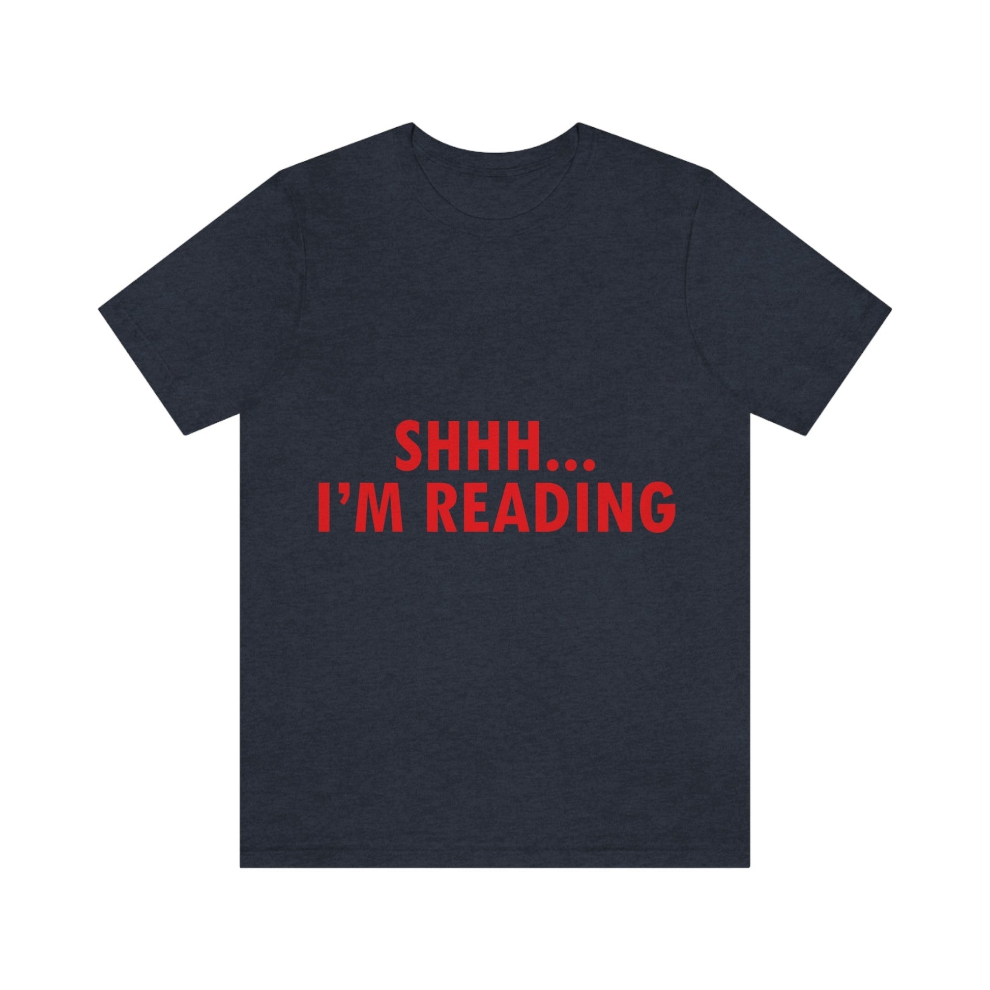 I'm reading Book Lovers Educational Quotes Unisex Jersey Short Sleeve T-Shirt Ichaku [Perfect Gifts Selection]