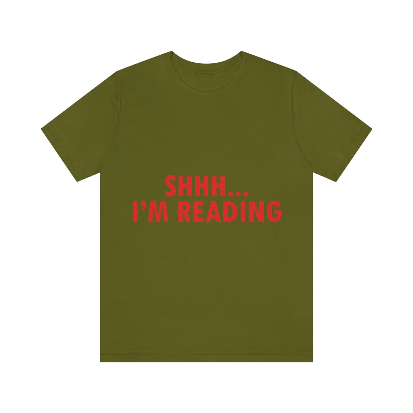 I'm reading Book Lovers Educational Quotes Unisex Jersey Short Sleeve T-Shirt Ichaku [Perfect Gifts Selection]