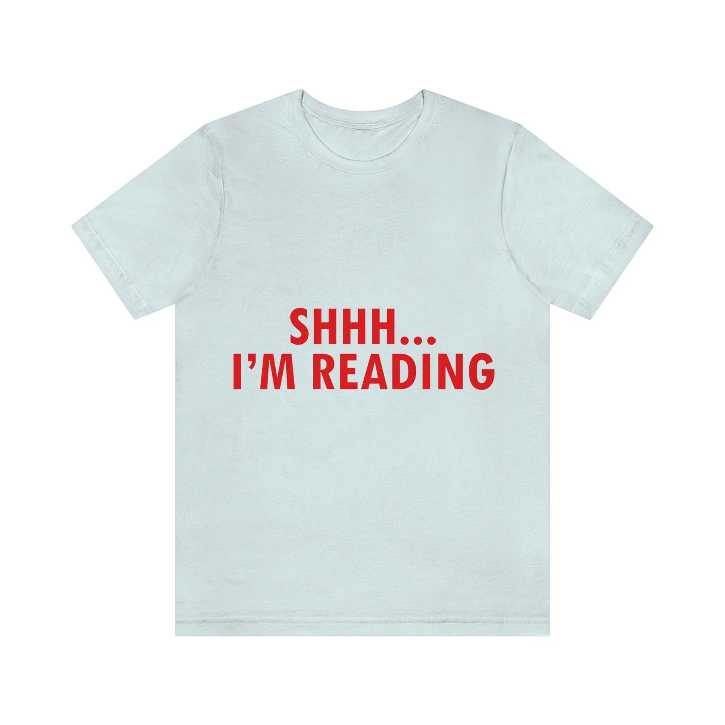 I'm reading Book Lovers Educational Quotes Unisex Jersey Short Sleeve T-Shirt Ichaku [Perfect Gifts Selection]