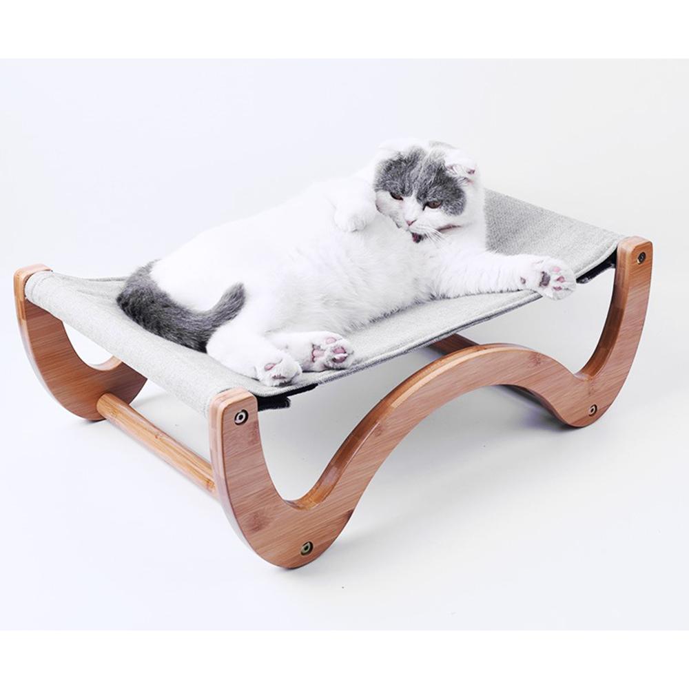 INSTACHEW Raunji Cat Hammock for Small to Medium Pets, Durable Flat Ichaku [Perfect Gifts Selection]