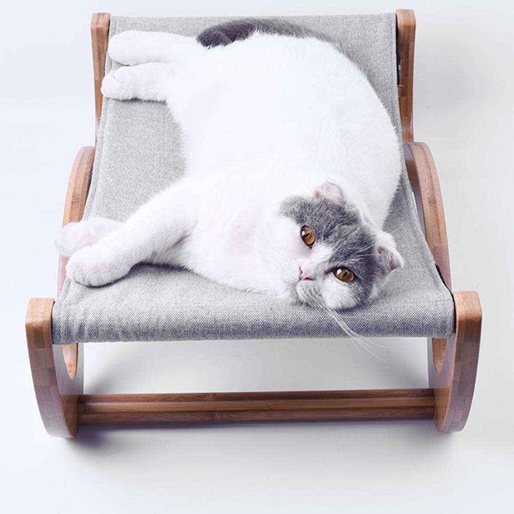 INSTACHEW Raunji Cat Hammock for Small to Medium Pets, Durable Flat Ichaku [Perfect Gifts Selection]