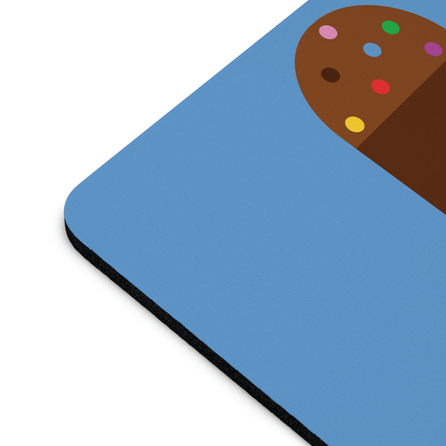 Ice Cream Lover Minimal Abstract Art Ergonomic Non-slip Creative Design Mouse Pad Ichaku [Perfect Gifts Selection]