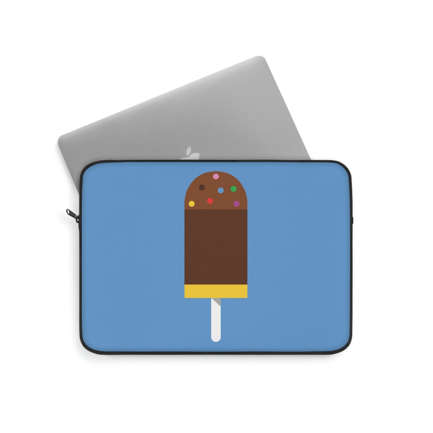 Ice Cream Lover Minimal Abstract Art Laptop Sleeve Ichaku [Perfect Gifts Selection]