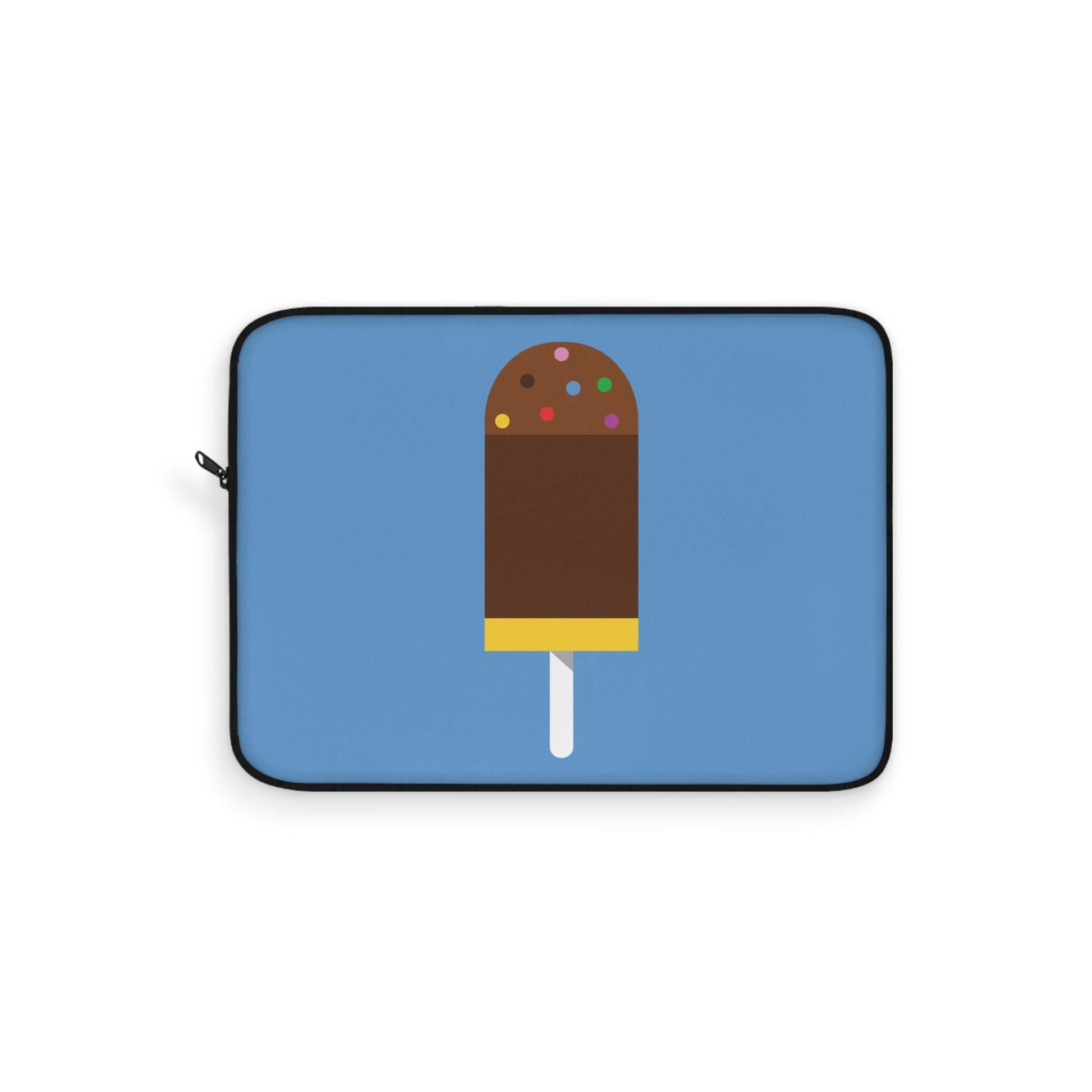 Ice Cream Lover Minimal Abstract Art Laptop Sleeve Ichaku [Perfect Gifts Selection]