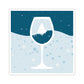 Ice Wine Winter Holidays Die-Cut Sticker Ichaku [Perfect Gifts Selection]