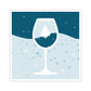 Ice Wine Winter Holidays Die-Cut Sticker Ichaku [Perfect Gifts Selection]
