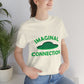 Imaginal Connection Aliens UFO Funny Quotes Humor Unisex Jersey Short Sleeve T-Shirt Ichaku [Perfect Gifts Selection]