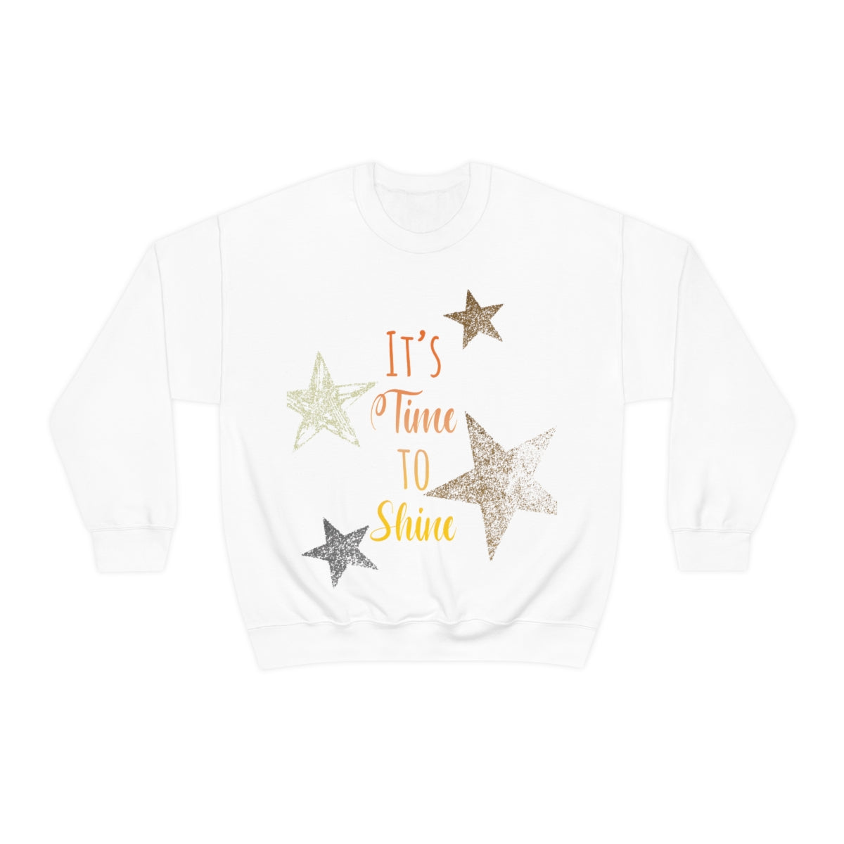 It`s Time To Shine Magic Christmas Gift Happy New Year Unisex Heavy Blend™ Crewneck Sweatshirt Ichaku [Perfect Gifts Selection]