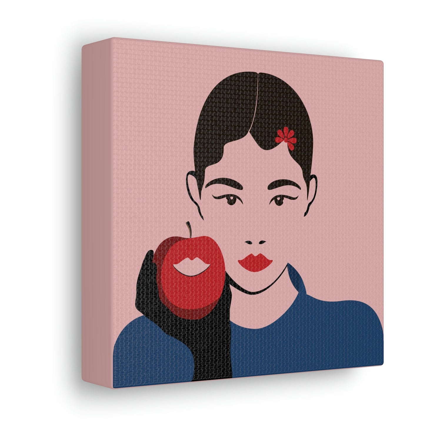 Japan Art Minimal Aesthetic Asian Woman Portrait Style Classic Graphic Canvas Gallery Wraps Ichaku [Perfect Gifts Selection]