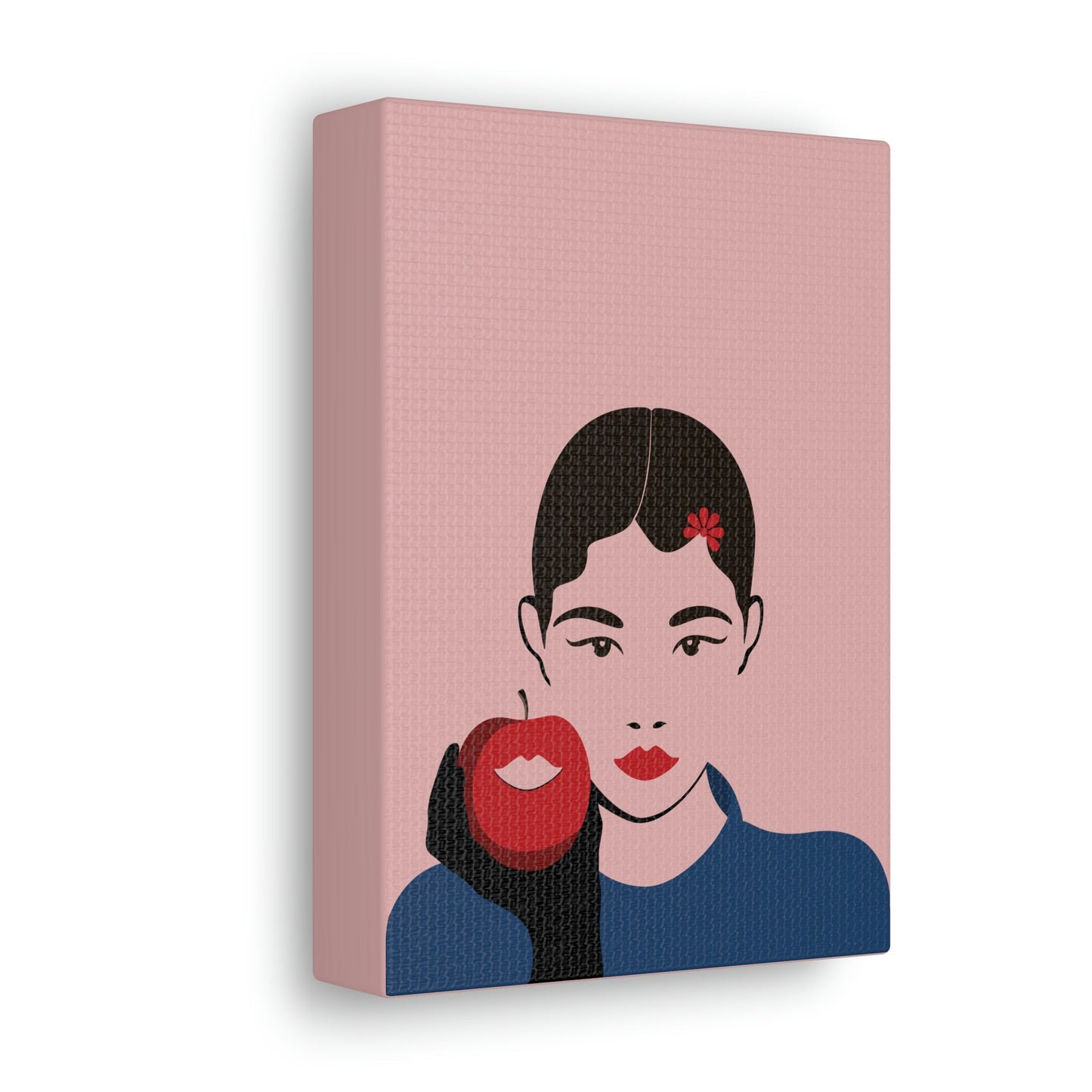 Japan Art Minimal Aesthetic Asian Woman Portrait Style Classic Graphic Canvas Gallery Wraps Ichaku [Perfect Gifts Selection]