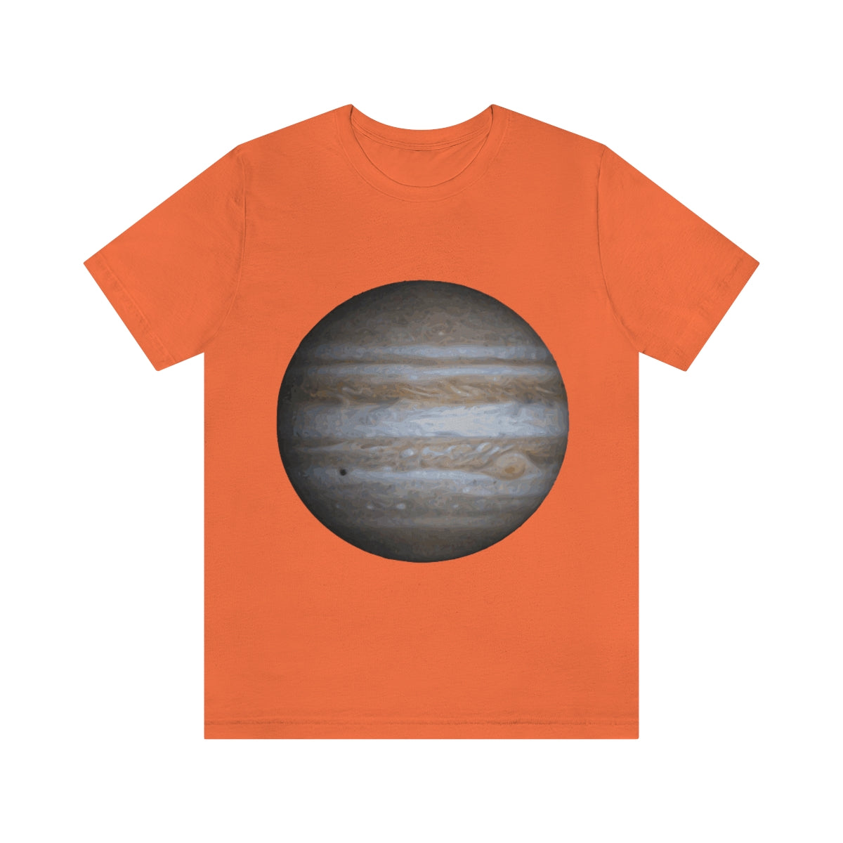 Jupiter Solar System Planet Astronomy Science Space Universe Unisex Jersey Short Sleeve T-Shirt Ichaku [Perfect Gifts Selection]