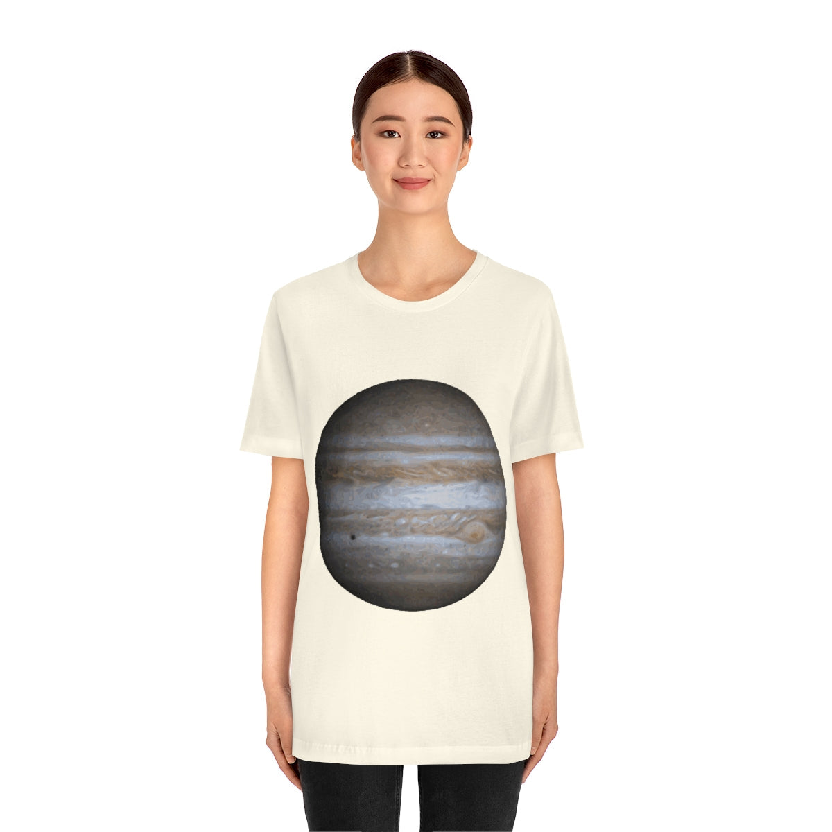 Jupiter Solar System Planet Astronomy Science Space Universe Unisex Jersey Short Sleeve T-Shirt Ichaku [Perfect Gifts Selection]