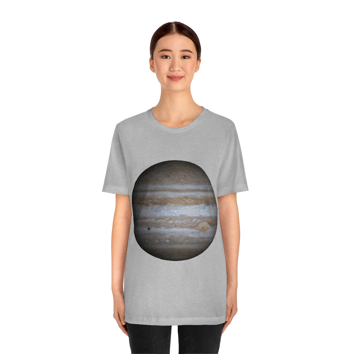 Jupiter Solar System Planet Astronomy Science Space Universe Unisex Jersey Short Sleeve T-Shirt Ichaku [Perfect Gifts Selection]