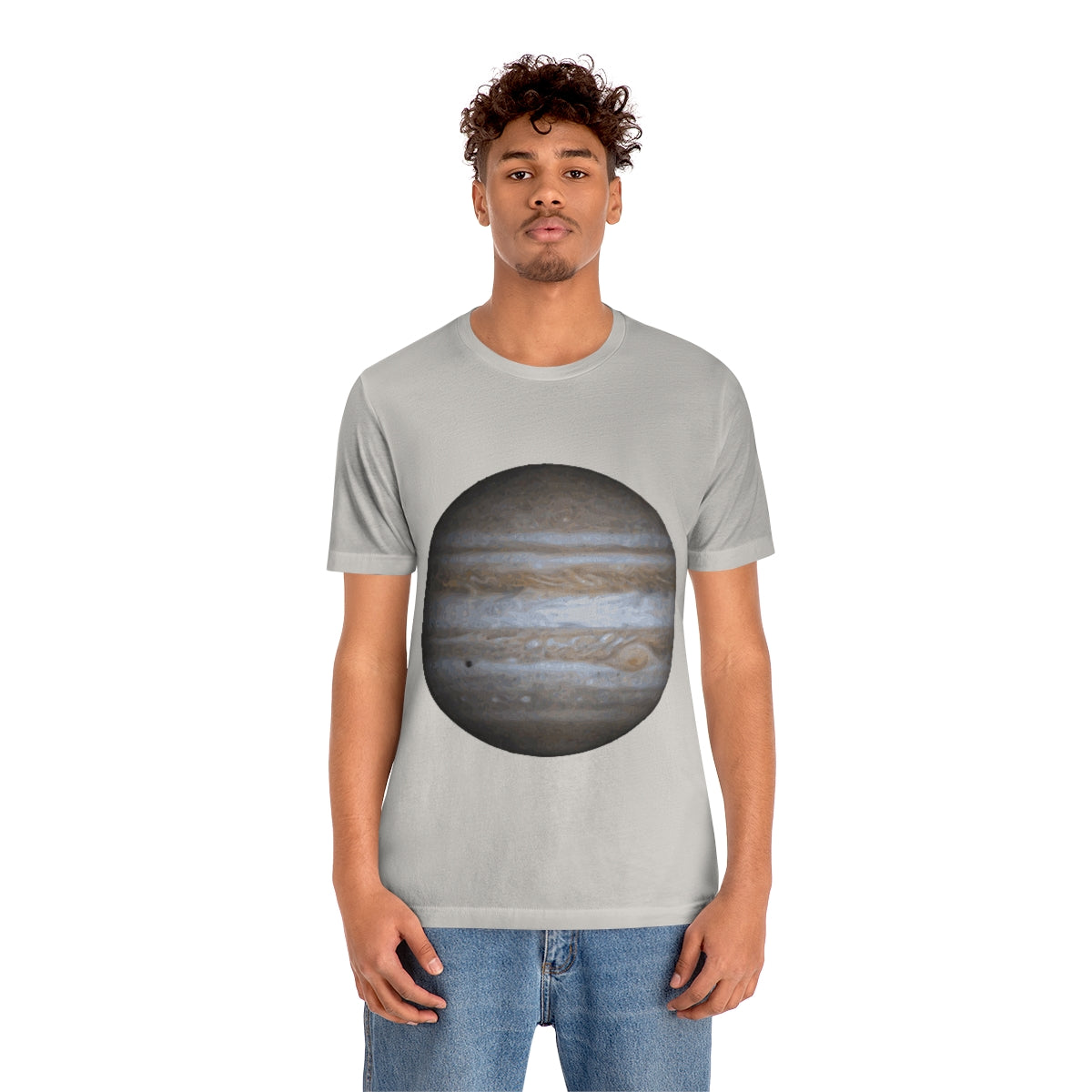 Jupiter Solar System Planet Astronomy Science Space Universe Unisex Jersey Short Sleeve T-Shirt Ichaku [Perfect Gifts Selection]