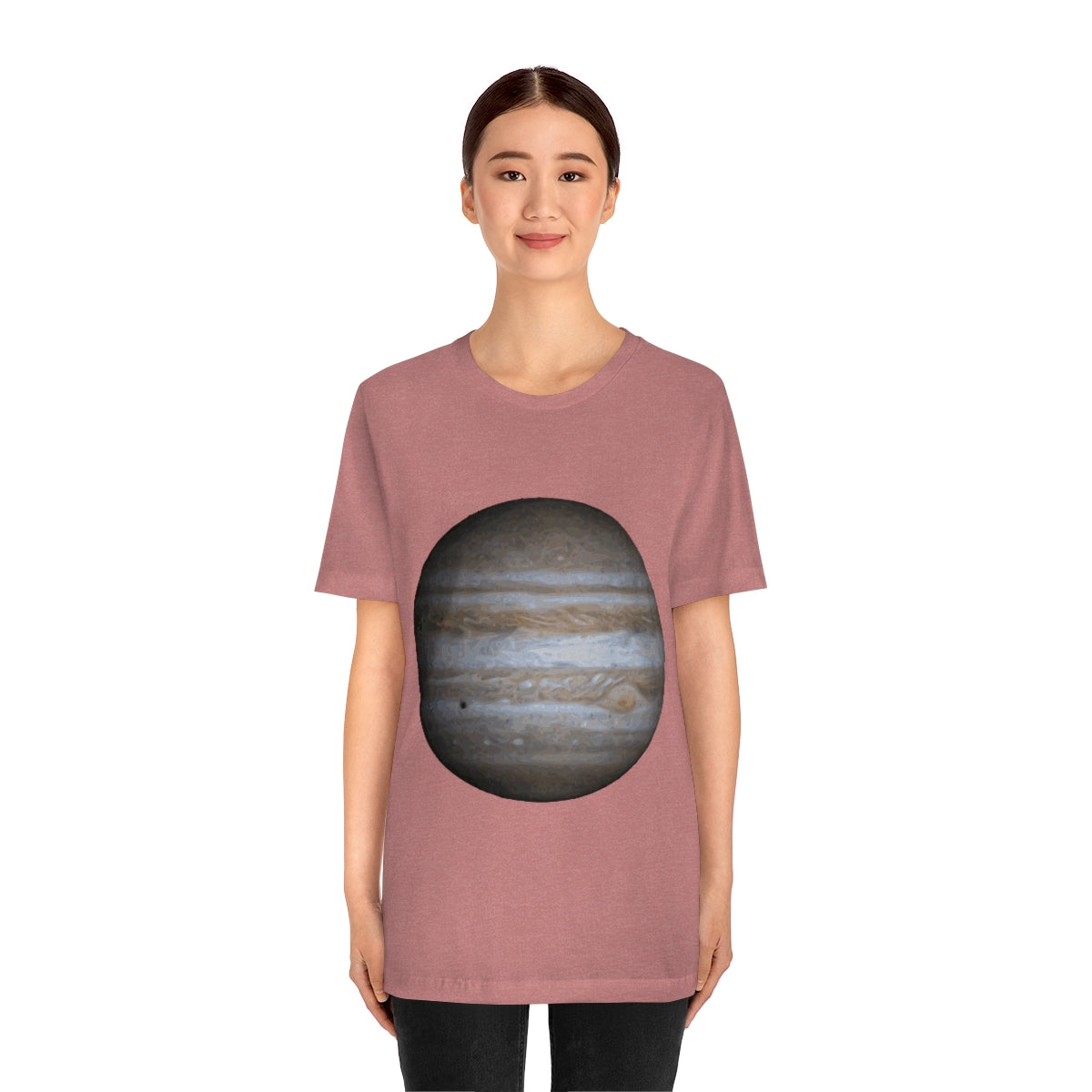 Jupiter Solar System Planet Astronomy Science Space Universe Unisex Jersey Short Sleeve T-Shirt Ichaku [Perfect Gifts Selection]