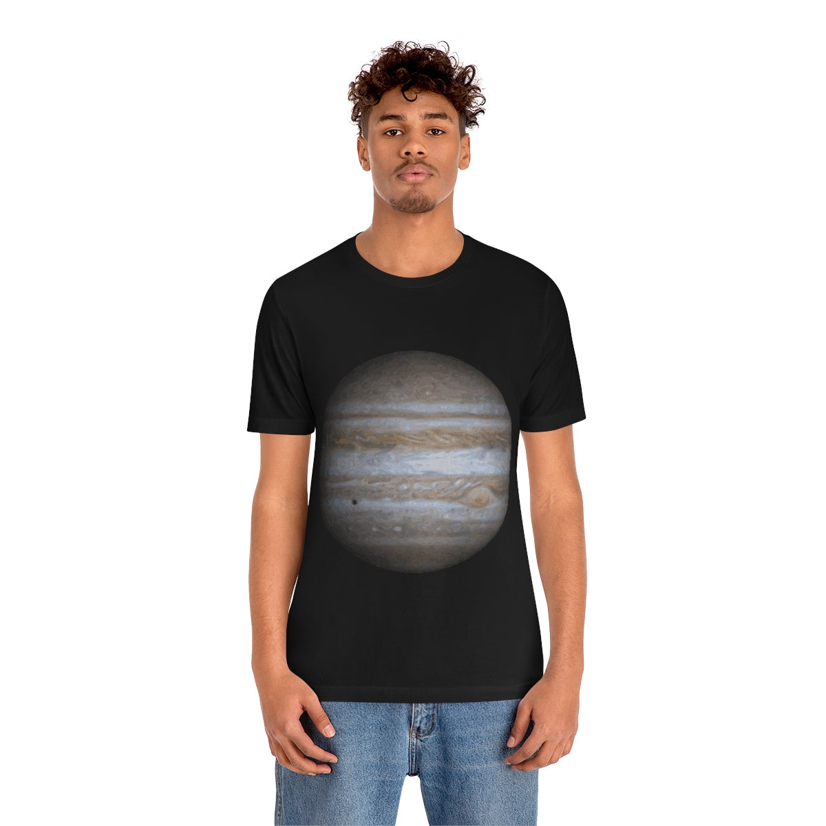 Jupiter Solar System Planet Astronomy Science Space Universe Unisex Jersey Short Sleeve T-Shirt Ichaku [Perfect Gifts Selection]