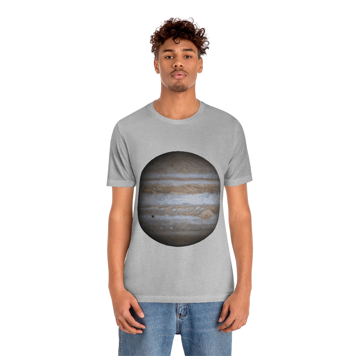 Jupiter Solar System Planet Astronomy Science Space Universe Unisex Jersey Short Sleeve T-Shirt Ichaku [Perfect Gifts Selection]