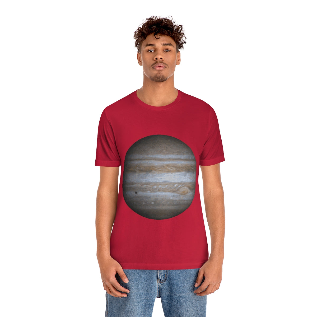 Jupiter Solar System Planet Astronomy Science Space Universe Unisex Jersey Short Sleeve T-Shirt Ichaku [Perfect Gifts Selection]