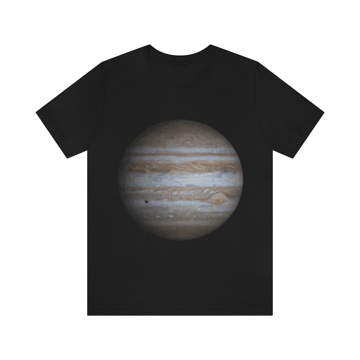 Jupiter Solar System Planet Astronomy Science Space Universe Unisex Jersey Short Sleeve T-Shirt Ichaku [Perfect Gifts Selection]