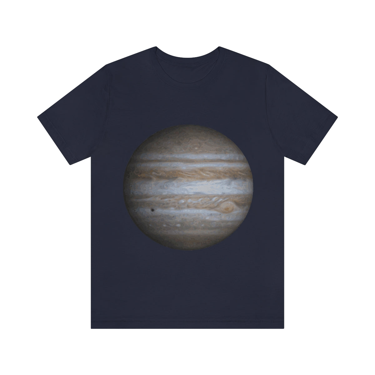 Jupiter Solar System Planet Astronomy Science Space Universe Unisex Jersey Short Sleeve T-Shirt Ichaku [Perfect Gifts Selection]