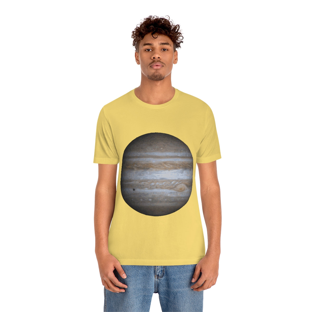 Jupiter Solar System Planet Astronomy Science Space Universe Unisex Jersey Short Sleeve T-Shirt Ichaku [Perfect Gifts Selection]