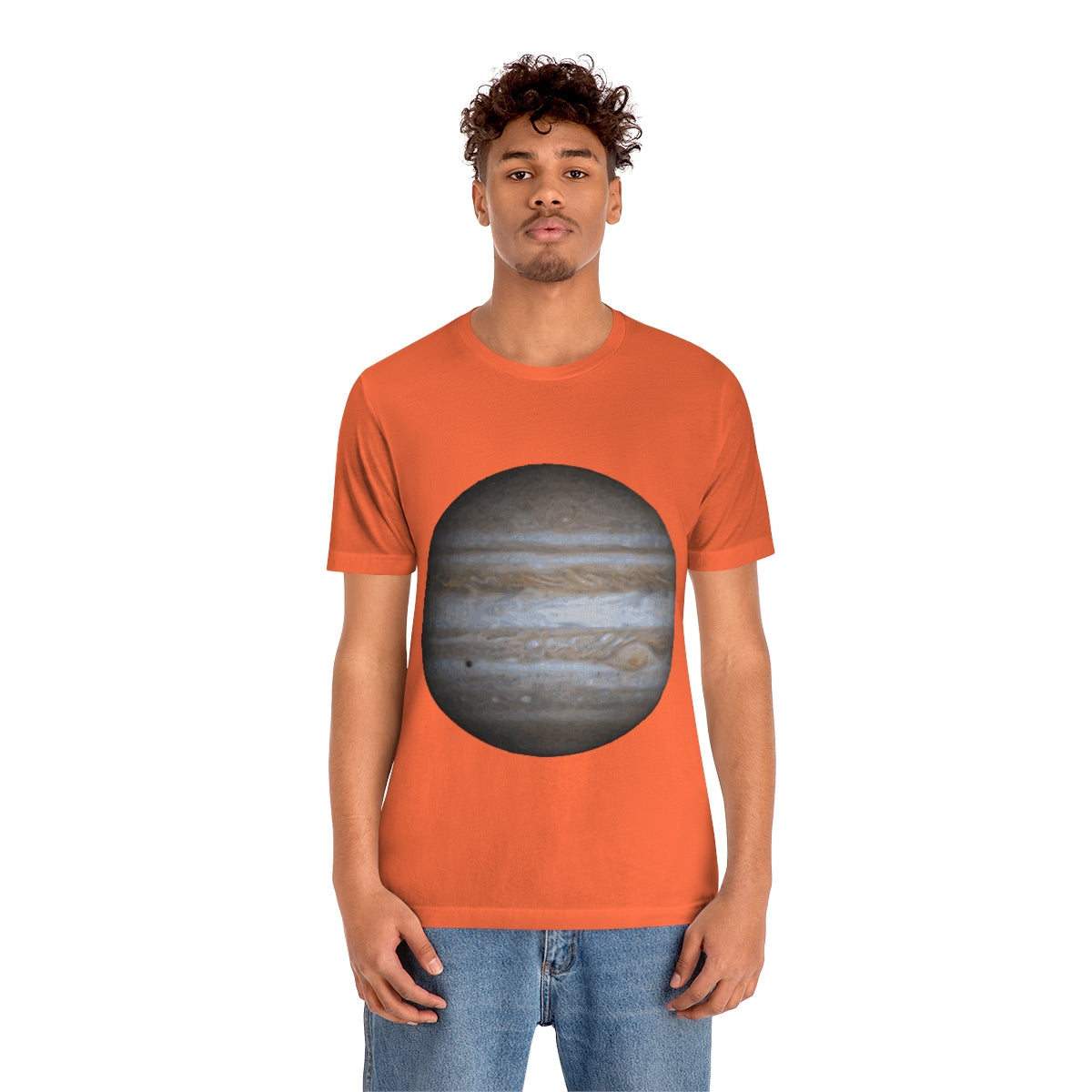 Jupiter Solar System Planet Astronomy Science Space Universe Unisex Jersey Short Sleeve T-Shirt Ichaku [Perfect Gifts Selection]