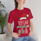 Keep Calm and Get your Ho Ho Ho ON Christmas Unisex Jersey Short Sleeve T-Shirt Ichaku [Perfect Gifts Selection]