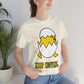 Keep Moving Never Give Up Funny Bird Chiсken Egg Mozaic Unisex Jersey Short Sleeve T-Shirt Ichaku [Perfect Gifts Selection]