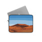 Landscape Desert Orange Sand Abstract Nature Modern Art Aesthetics Laptop Sleeve Ichaku [Perfect Gifts Selection]